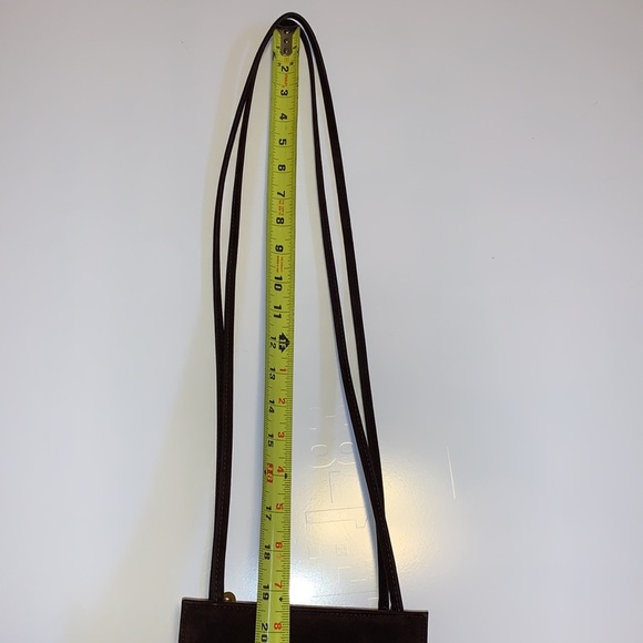 Vintage Cabrelli Brown Microsuede Purse - Picture 11 of 11